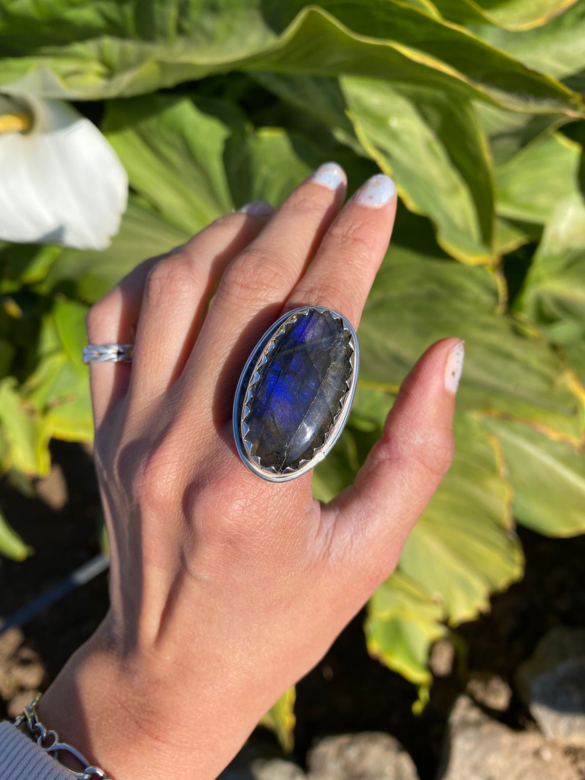 Anillo Labradorita